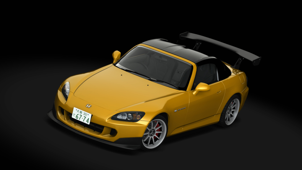 Honda S2000 AP2 A-Spec, skin 01_new_indy_yellow_pearl