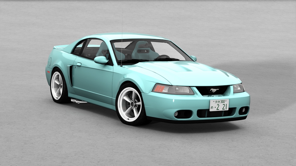 Ford Mustang [SN95] Shuttle tweaked, skin Maid_Aqua