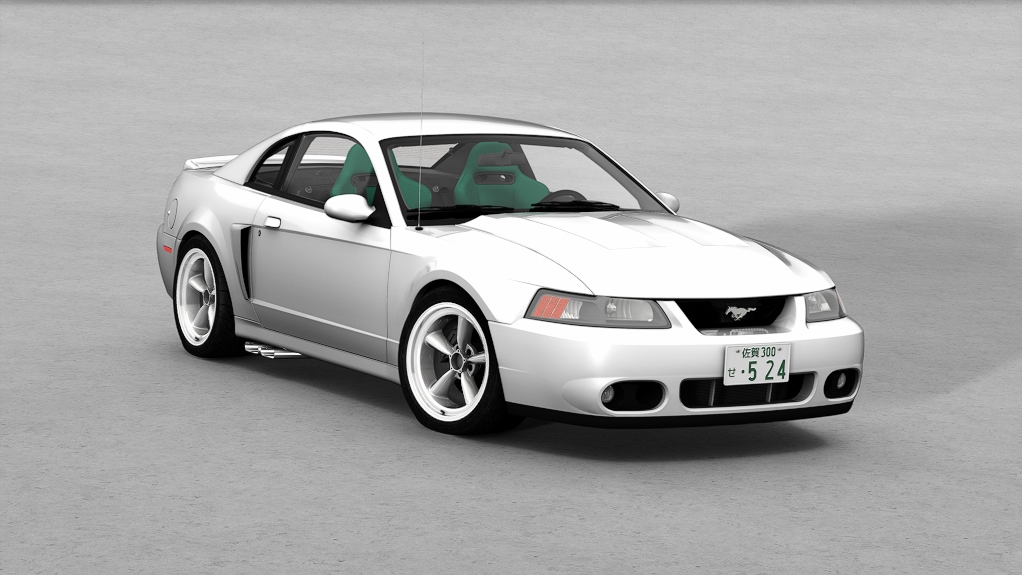 Ford Mustang [SN95] Shuttle tweaked, skin Oxford_White