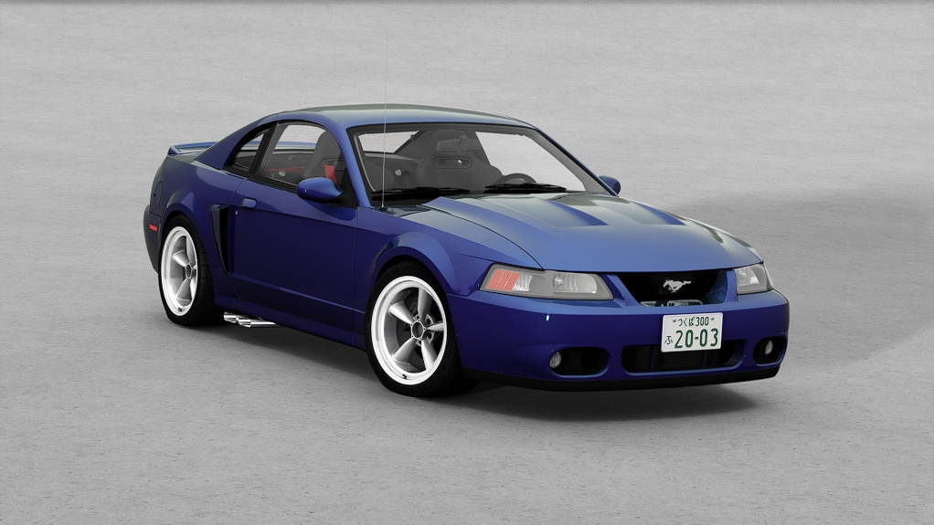 Ford Mustang [SN95] Shuttle tweaked, skin Sonic_Blue