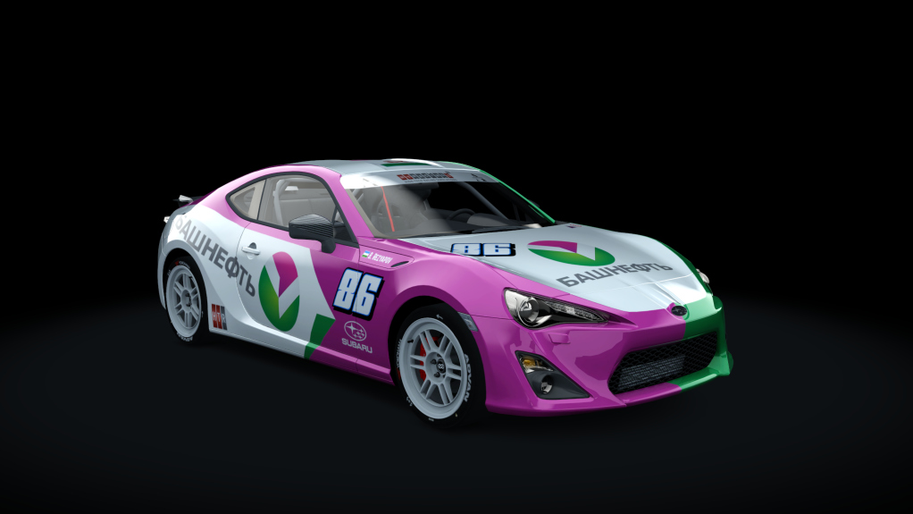 Subaru BRZ Super-production, skin Bashneft_86_Rezyapov