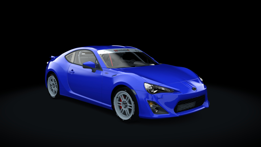 Subaru BRZ Super-production, skin Blue