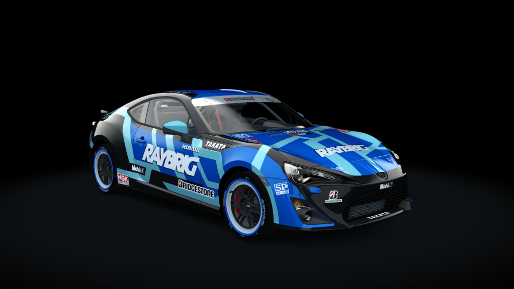 Subaru BRZ Super-production, skin Bykonya