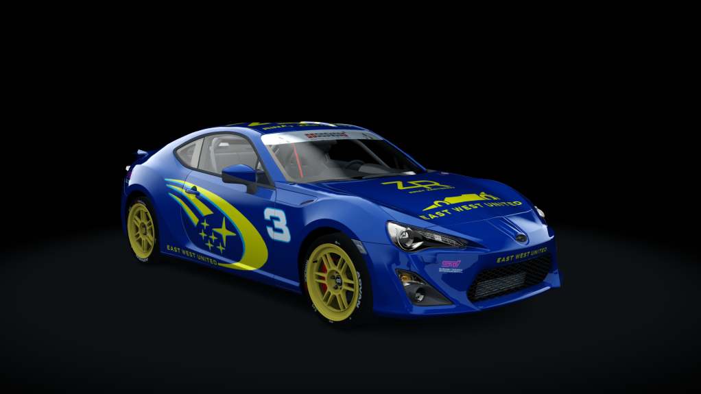 Subaru BRZ Super-production, skin Zartdinov