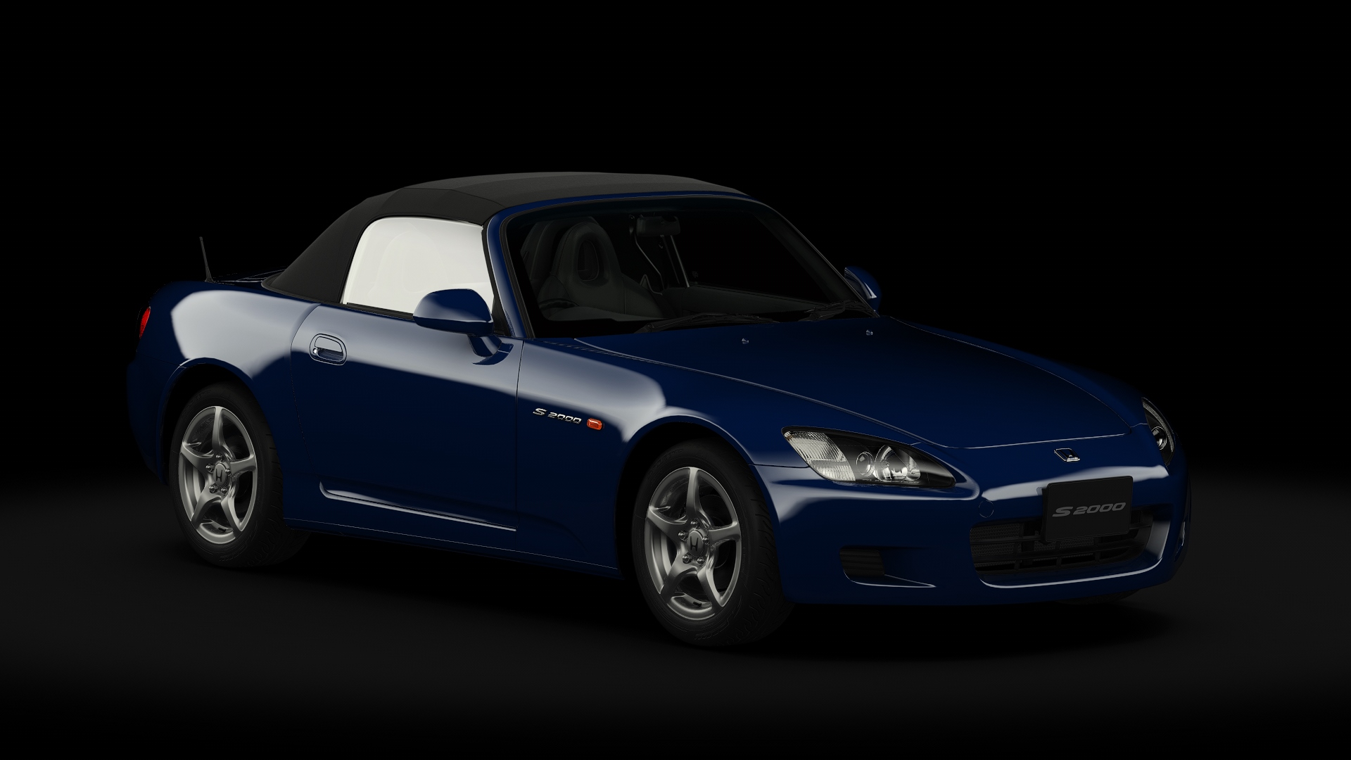 Honda S2000 (AP1) tweaked, skin 02_monte_carlo_blue_pearl