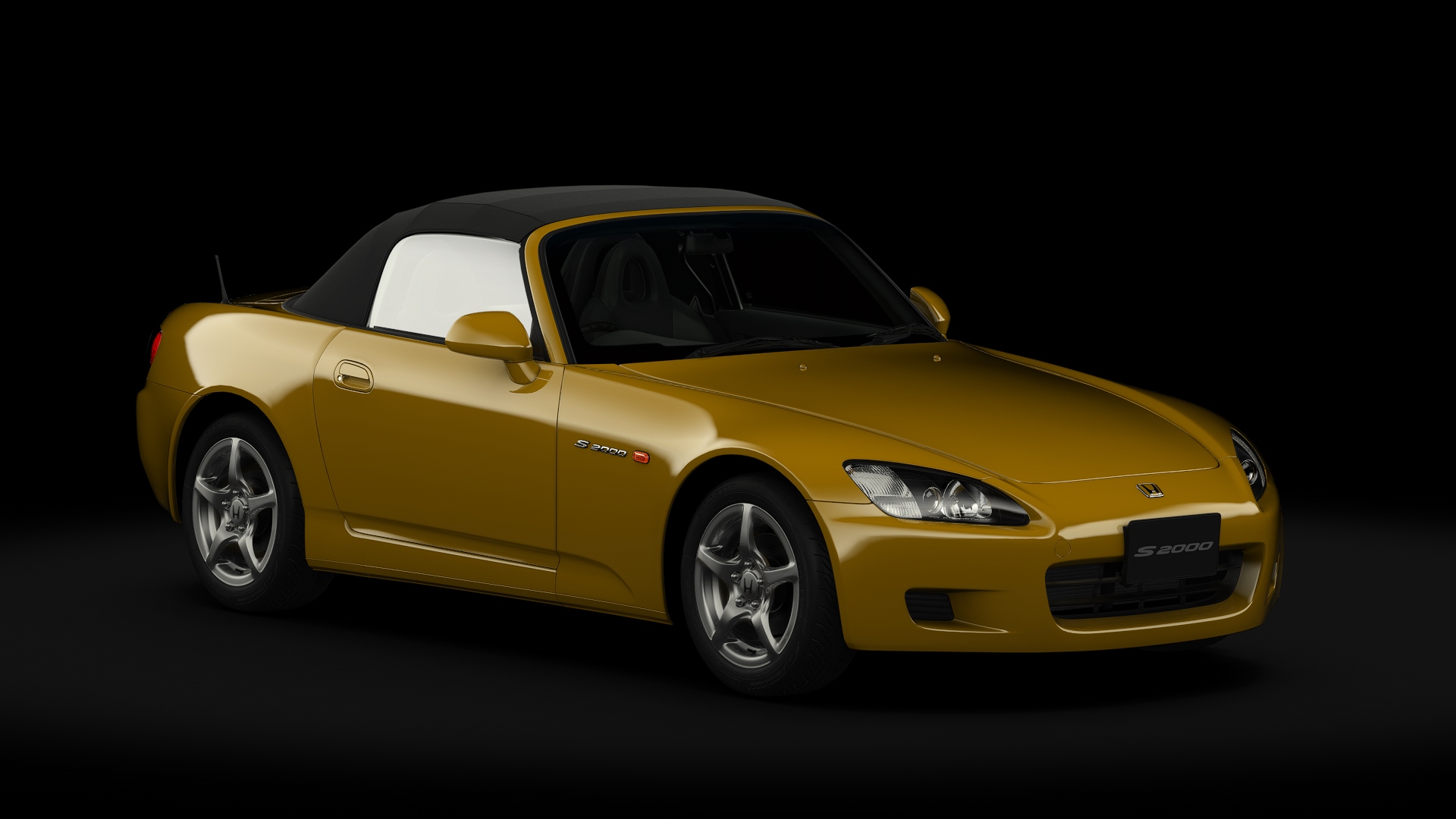 Honda S2000 (AP1) tweaked, skin 04_indy_yellow_pearl