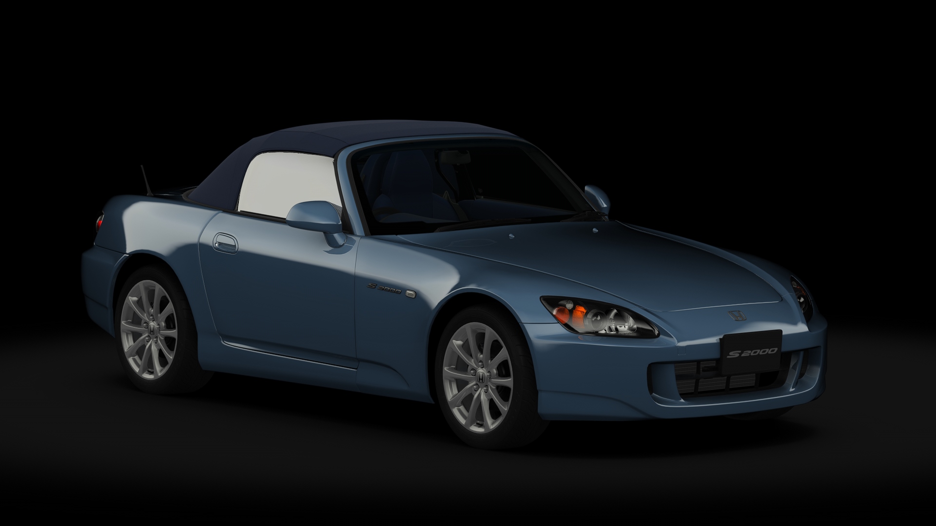 Honda S2000 (AP2) tweaked, skin 08_nurburgring_blue_metallic