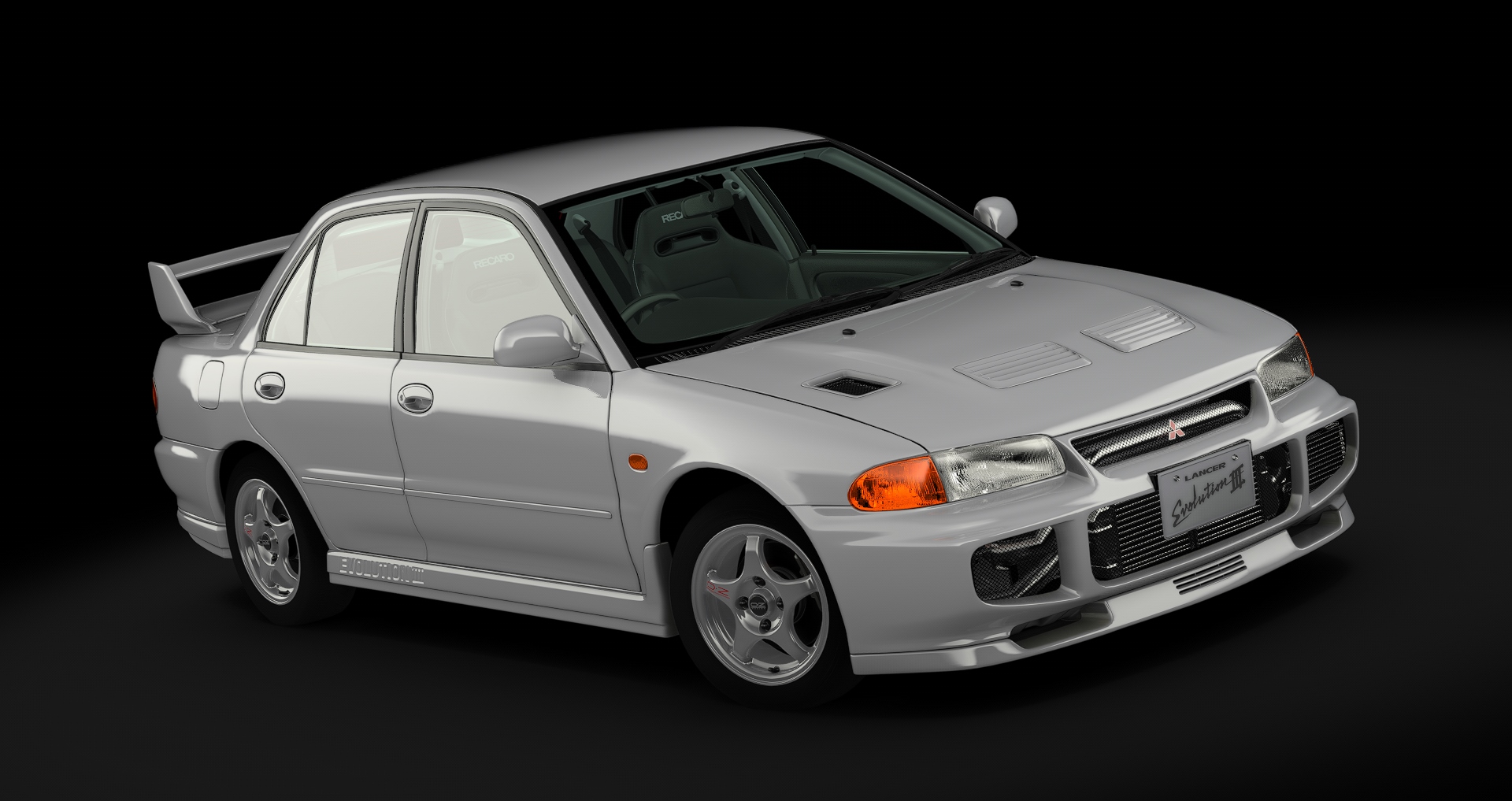 Mitsubishi Lancer Evolution III GSR, skin 04_white