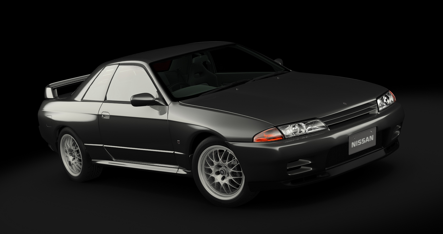 Nissan R32 GT-R V-Spec II tweaked, skin 04_gun_grey_metallic