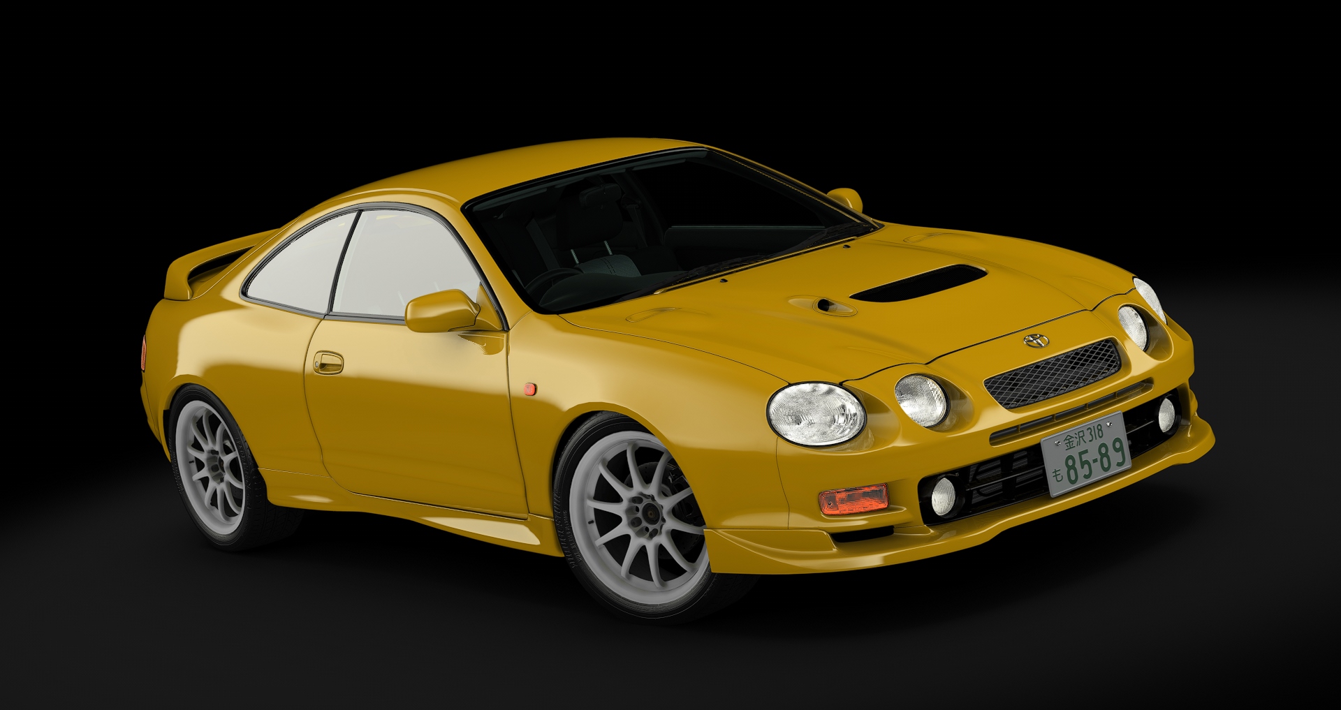 Toyota Celica ST205 Tuned down tuned, skin 02_summer_yellow
