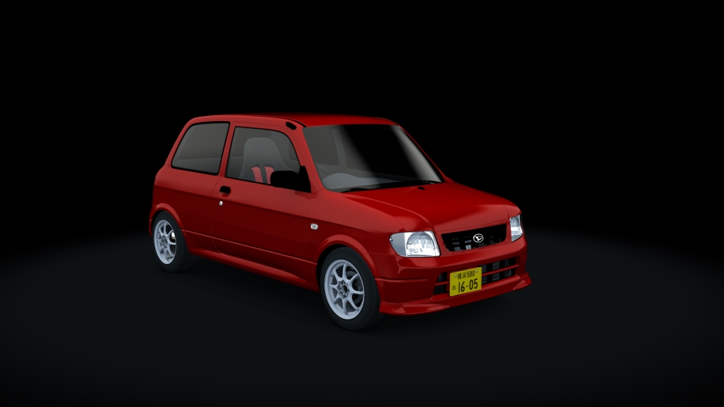 Daihatsu Mira L700, skin Red