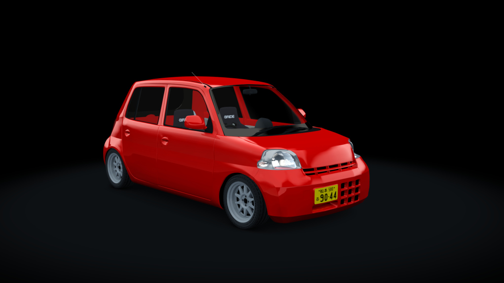 Daihatsu ESSE FR, skin Shining red