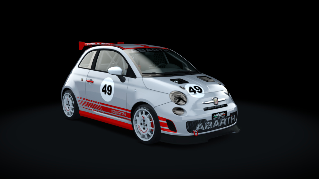 Abarth 500 Assetto Corse street, skin 0_official
