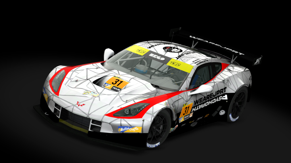 2017 Chevrolet Corvette C7R GTE CRC-Tune, skin 31_JPRT x CRC