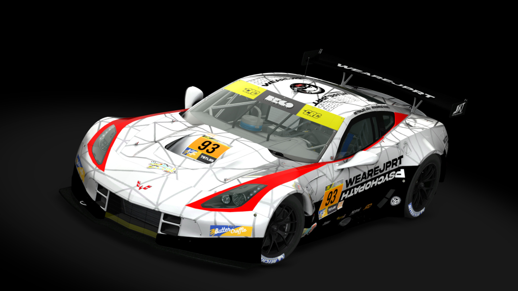 2017 Chevrolet Corvette C7R GTE CRC-Tune, skin 93_JPRT x PEA