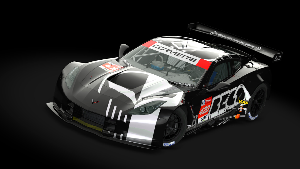 2017 Chevrolet Corvette C7R GTE CRC-Tune, skin BEGO