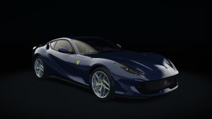 Ferrari 812 Superfast, skin 21_blu_scozia