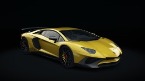 Lamborghini Aventador SV, skin 01_giallo_evros_solid