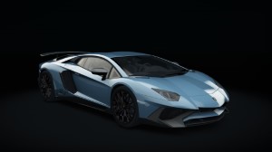 Lamborghini Aventador SV, skin 03_azzurro_thetys_metal
