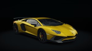 Lamborghini Aventador SV, skin 10_giallo_horus_matt
