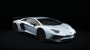 Lamborghini Aventador SV, skin 18_bianco_isis