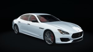 Maserati Quattroporte GTS, skin 10_bianco_alpi