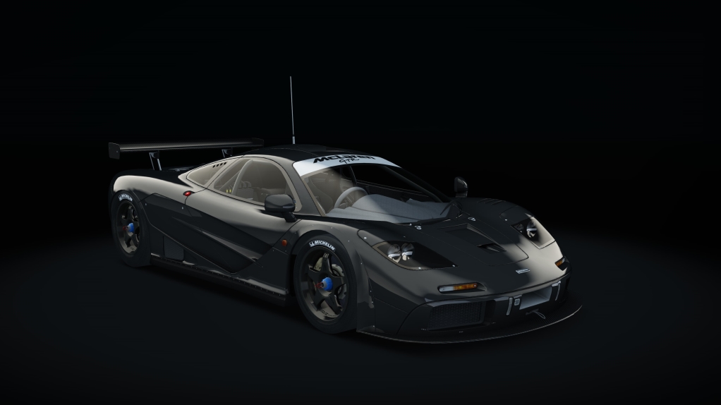 McLaren F1 GTR S1, skin dark_grey