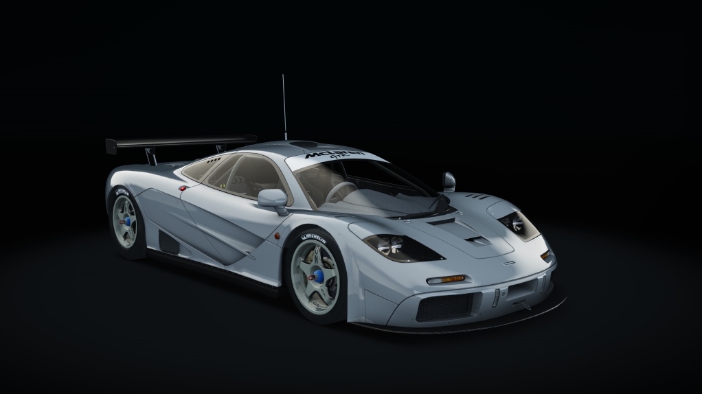 McLaren F1 GTR S1, skin grey