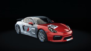 Porsche Cayman GT4 Clubsport, skin 10_cup_10