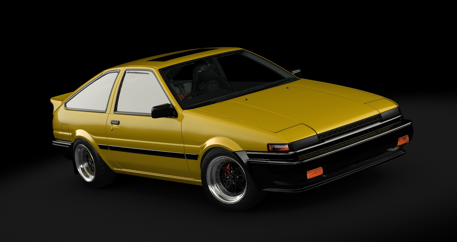 Toyota AE86 Tuned tweaked, skin 07_topaz