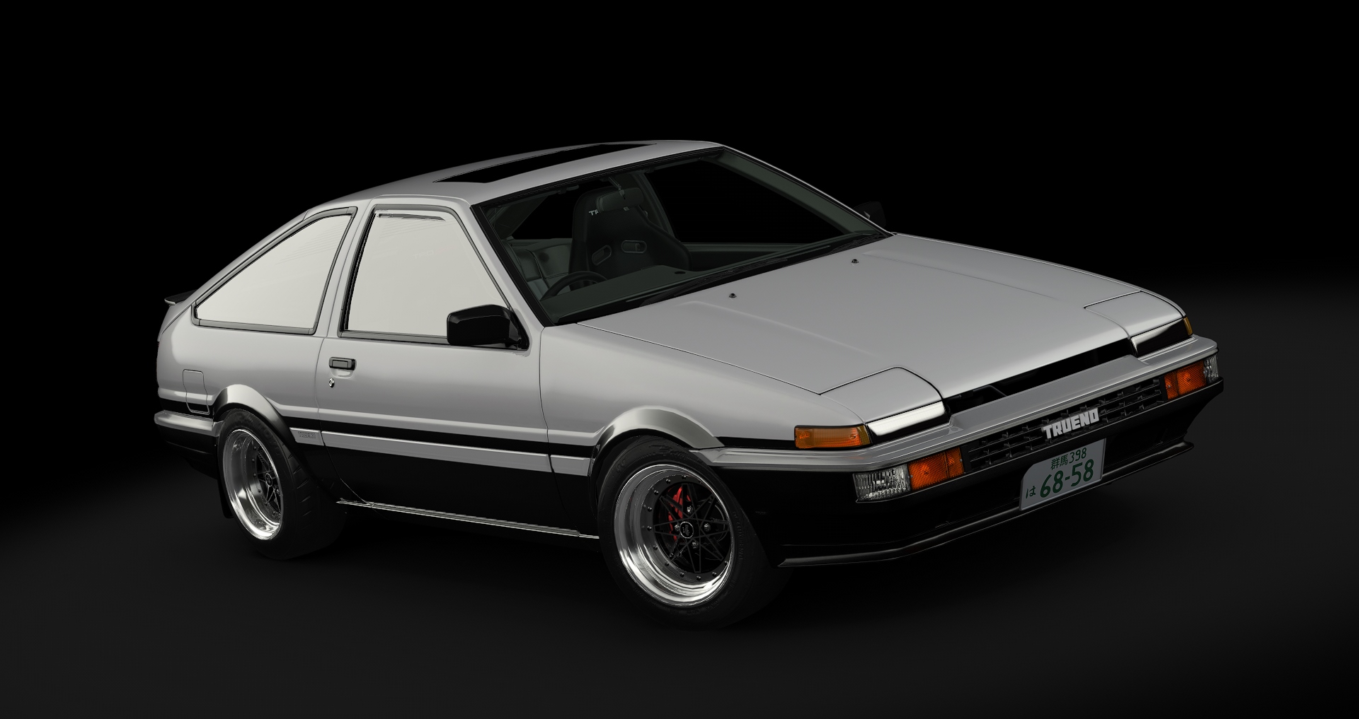 Toyota AE86 Tuned tweaked, skin 12_standard_90s