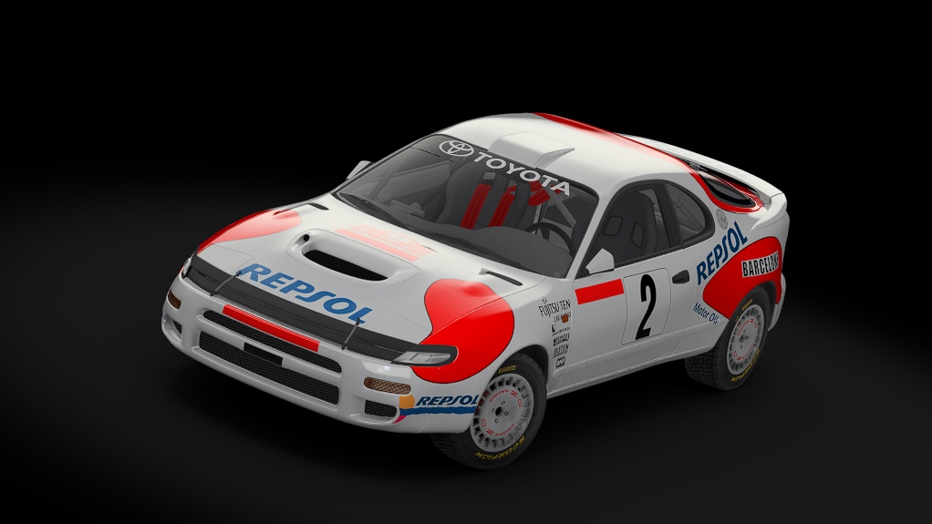 Toyota Celica ST185 4WD Turbo Gravel, skin 02_racing_2