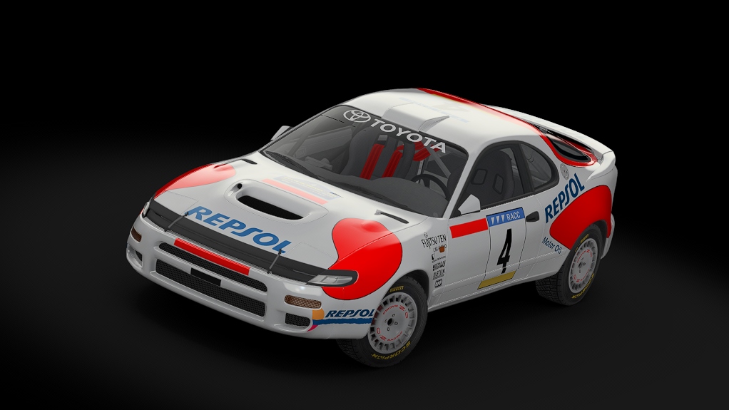 Toyota Celica ST185 4WD Turbo Gravel, skin 03_racing_4