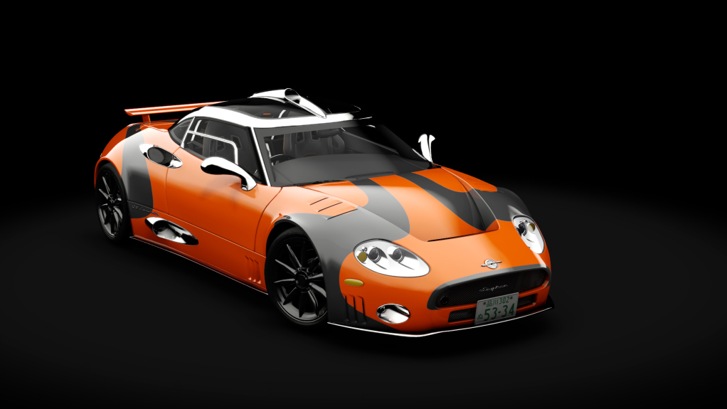 Spyker C8 Laviolette Shuto Spec, skin 06_orange_raceinsp