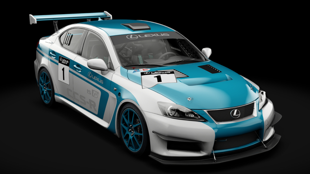 Lexus IS F CCS-R 2011, skin Atlantis_metallic