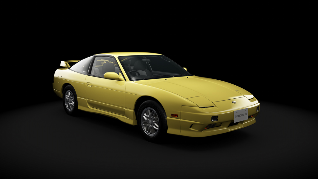 Nissan 180SX Type-X, skin 05_yellow