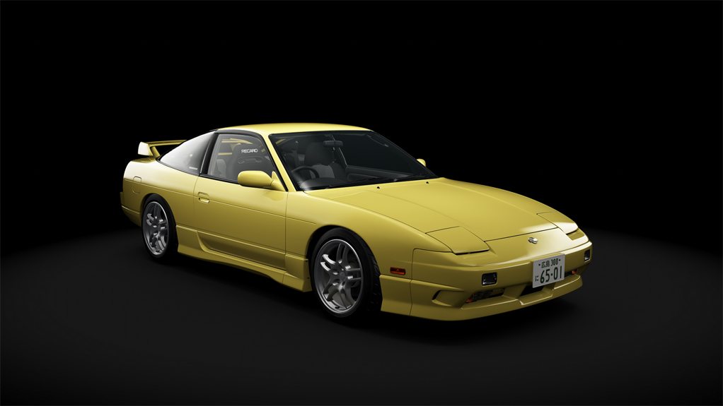 Nissan 180SX Drift, skin 05_yellow