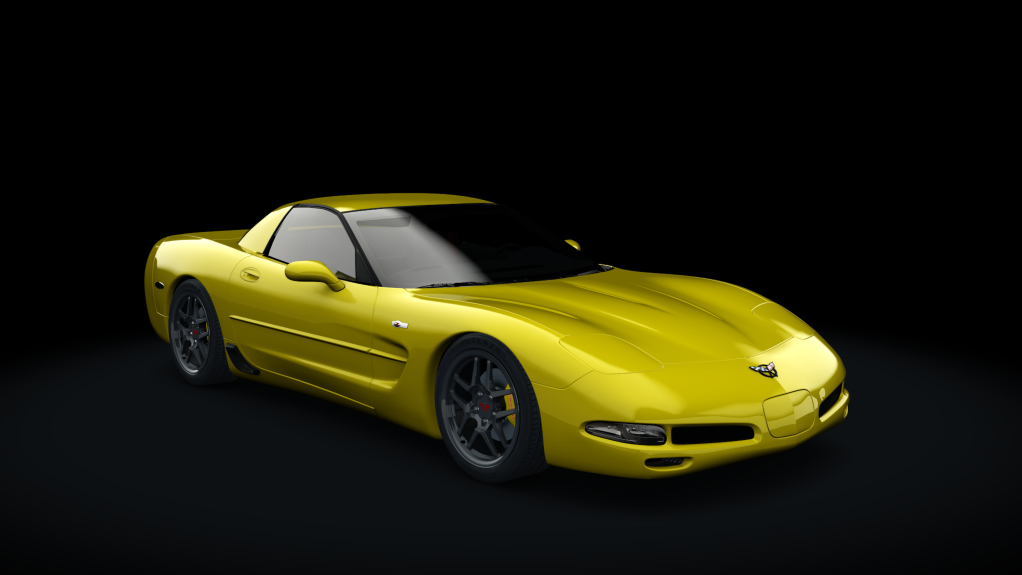 LM - Chevrolet Corvette C5 - Z06, skin Competition_Yellow