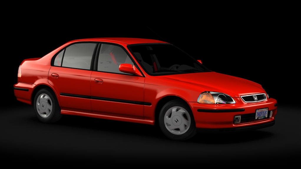 LM - Honda Civic 1.6 VTI 1998, skin Corsa_Red_Metallic