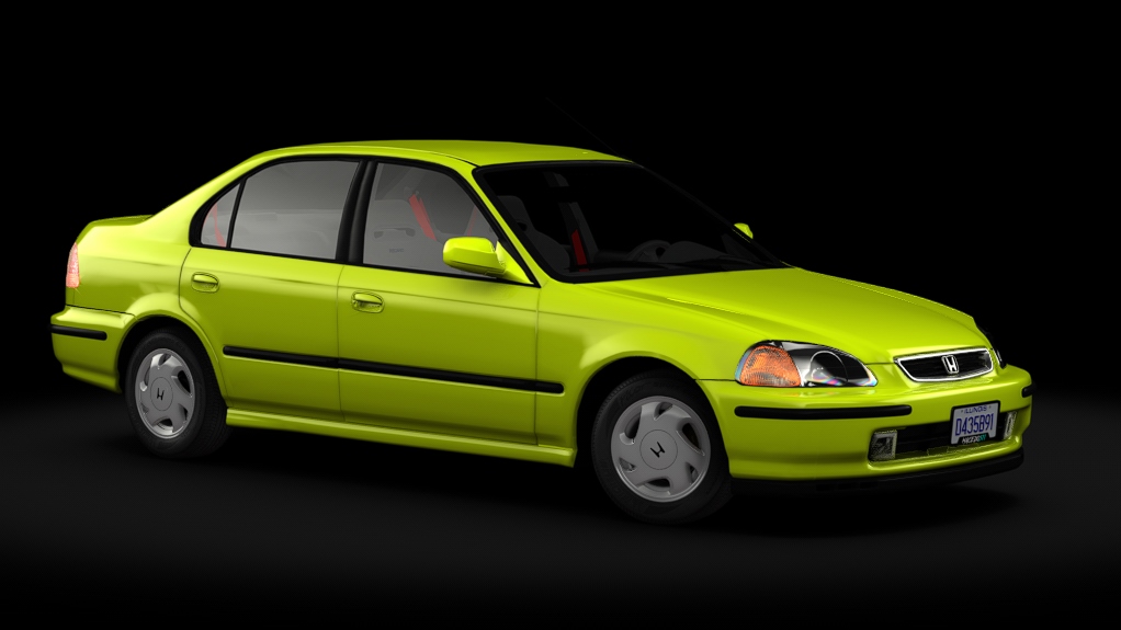 LM - Honda Civic 1.6 VTI 1998, skin Electro_Yellow_Pearl