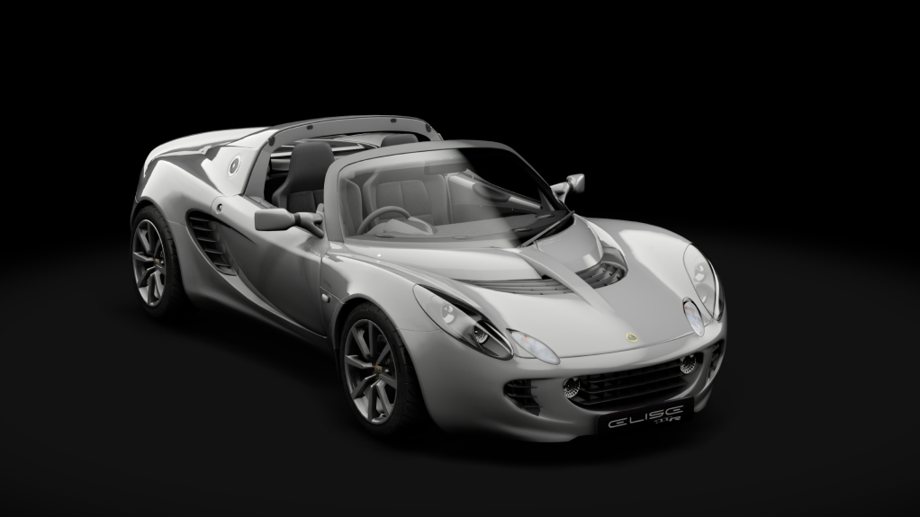 Lotus Elise 111R 2004, skin Arctic Silver Metallic