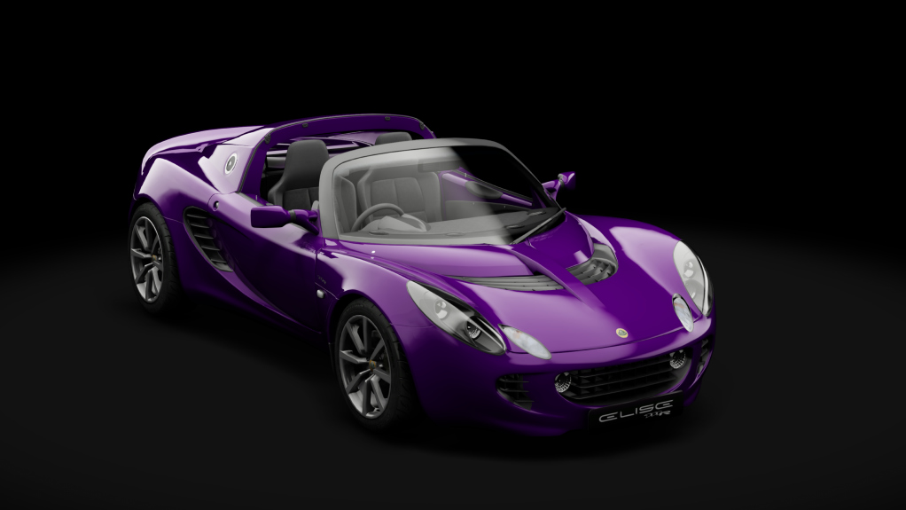 Lotus Elise 111R 2004, skin Aubergine Purple Metallic