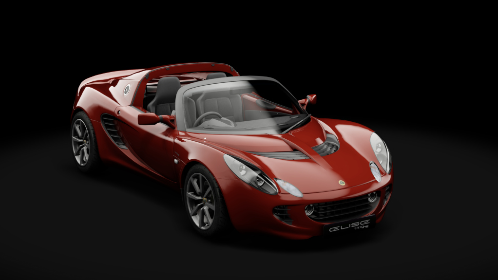 Lotus Elise 111R 2004, skin Bordeaux Red Metallic