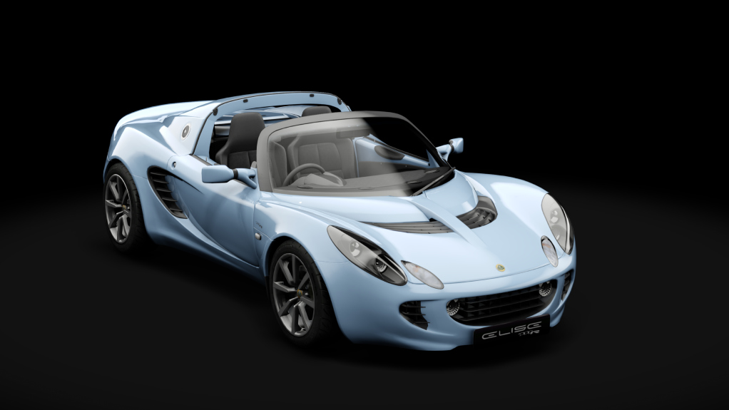 Lotus Elise 111R 2004, skin Glacier Blue Metallic