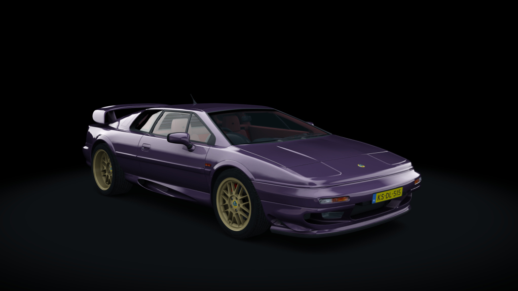 Lotus Esprit V8, skin aubergine_purple_2