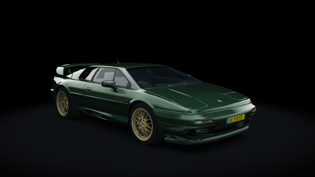 Lotus Esprit V8, skin british_racing_green_3