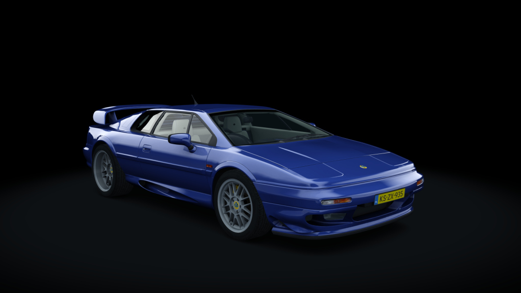 Lotus Esprit V8, skin magnetic_blue_3