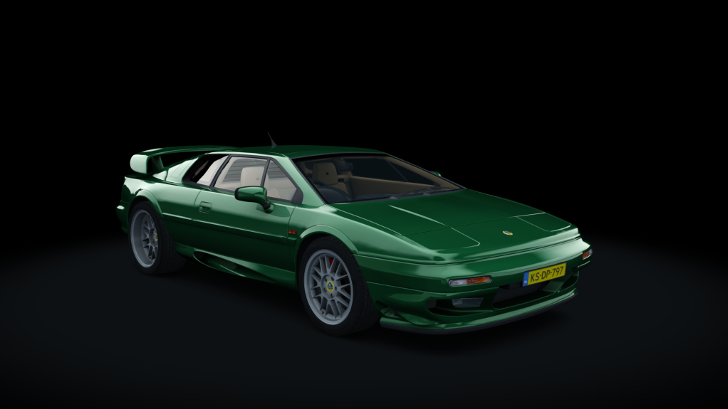 Lotus Esprit V8, skin racing_green