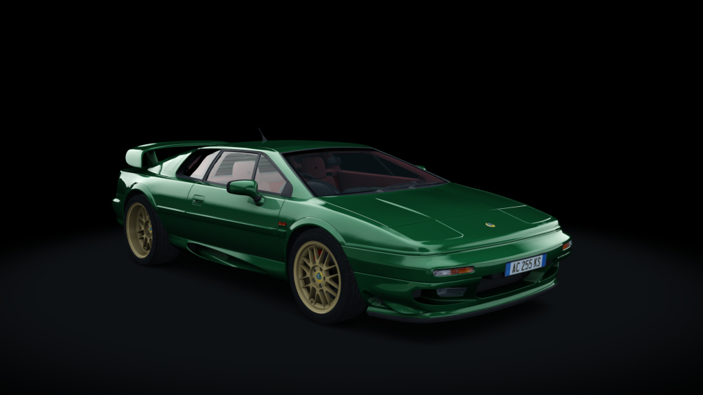 Lotus Esprit V8, skin racing_green_2