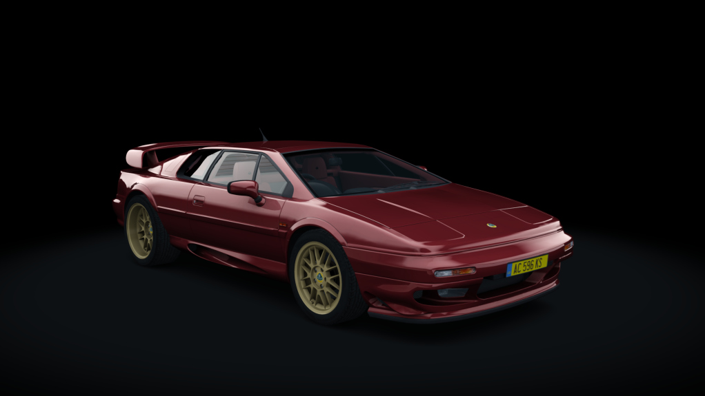 Lotus Esprit V8 s1, skin canyon_red_2